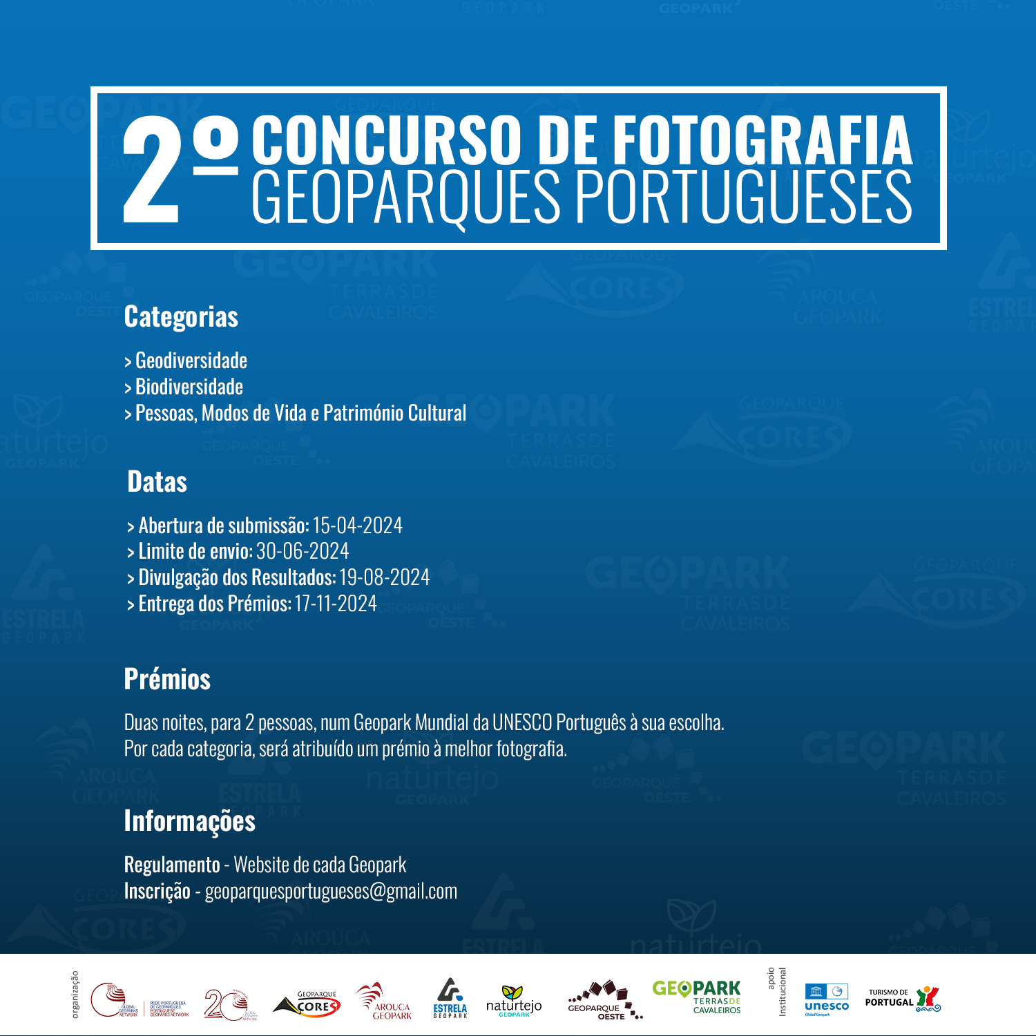 II Concurso de Fotografia - Geoparques Portugueses